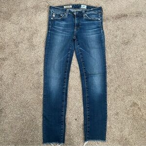 AG Adriano Goldschmied Dark Blue Skinny Jeans